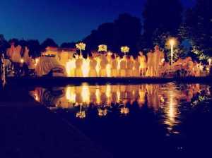 cena in bianco 2016 torino simmi floral design