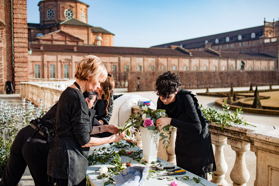 Un magico giardino di primavera per il Gran Galà di Carnevale alla Reggia di Venaria