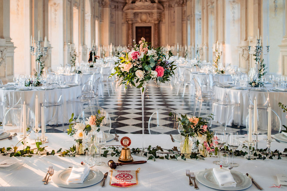 Un magico giardino di primavera per il Gran Galà di Carnevale alla Reggia di Venaria