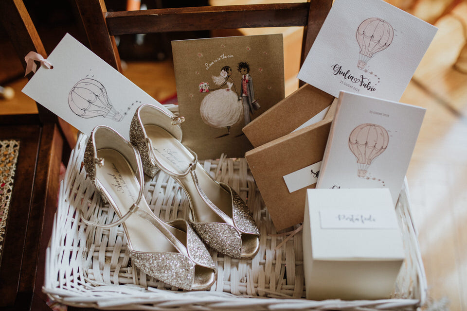 Un matrimonio shabby a Tota Virginia Langhe