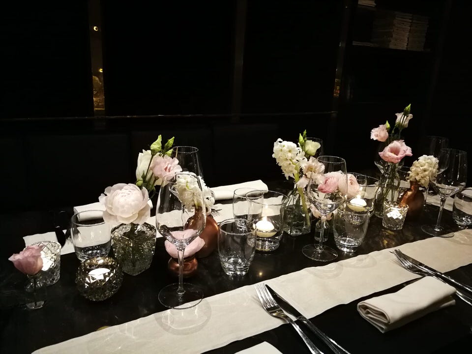 Una festa glamour per i 30 anni