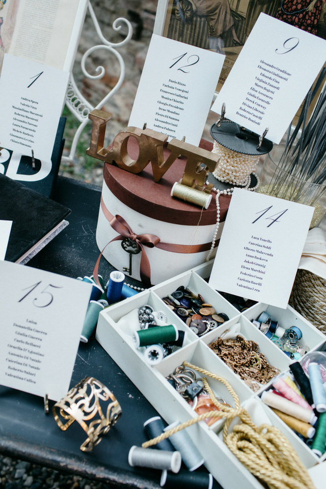 Idee per il tableau de mariage