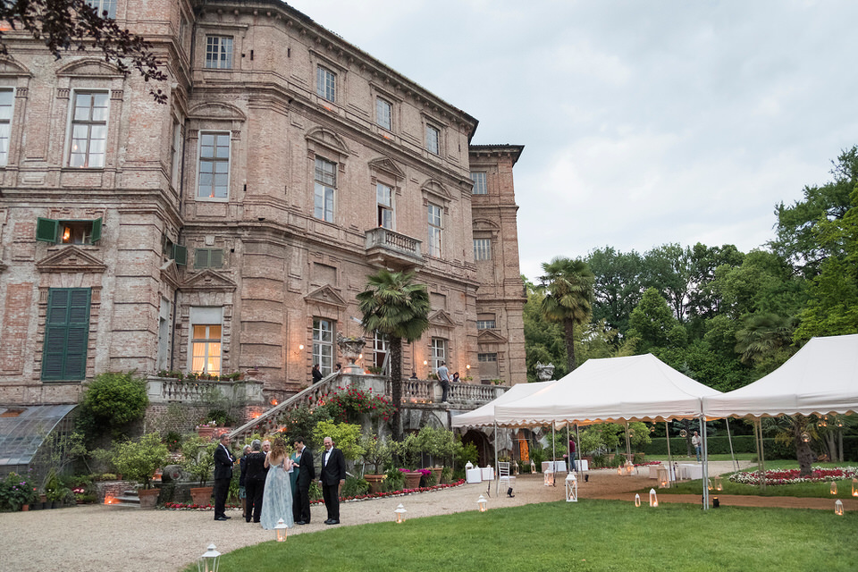 La festa per il diciottesimo al Castello di Collegno
