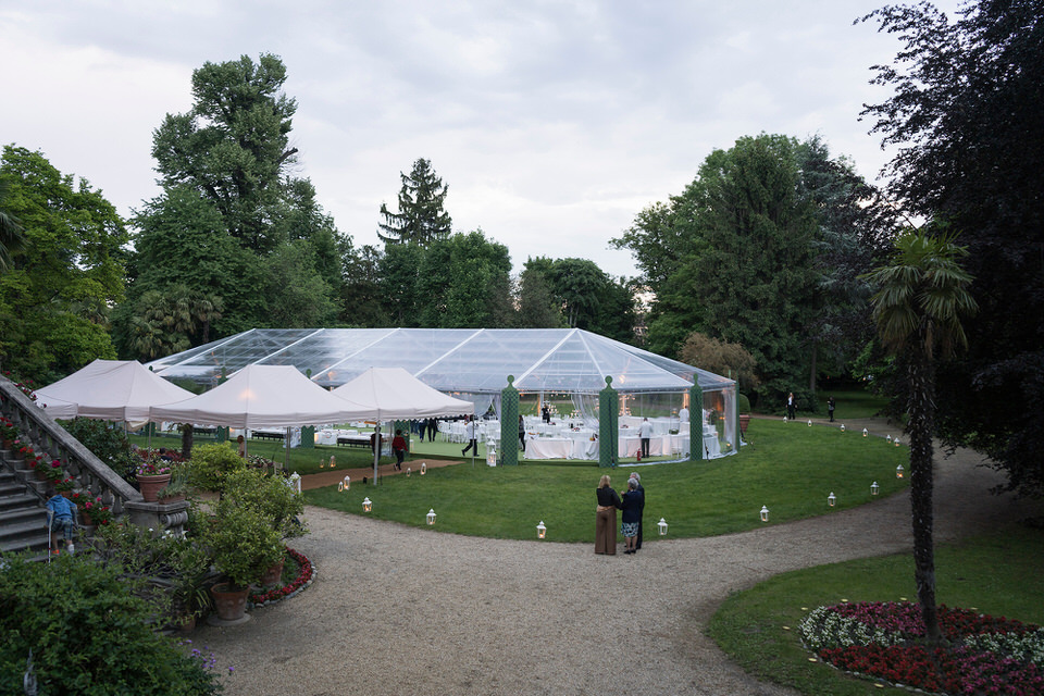 La festa per il diciottesimo al Castello di Collegno