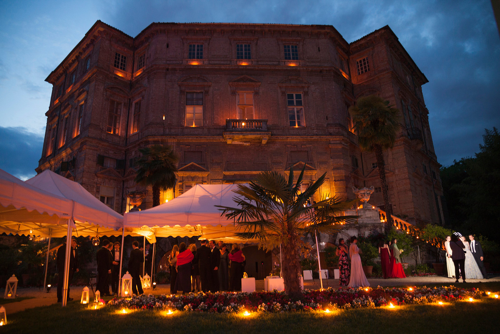 La festa per il diciottesimo al Castello di Collegno
