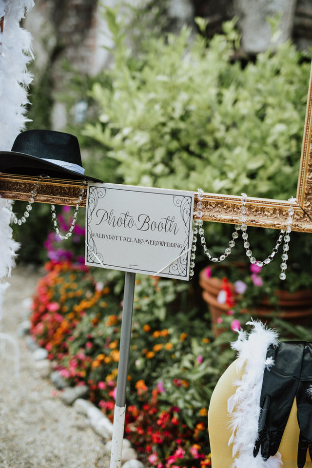Un matrimonio a tema Grande Gatsby al Castello di Collegno