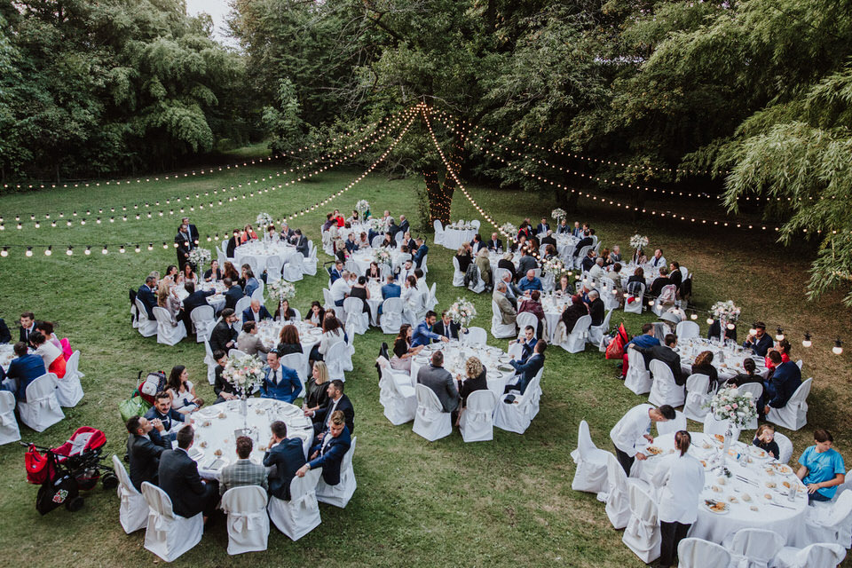 Un matrimonio a tema Grande Gatsby al Castello di Collegno