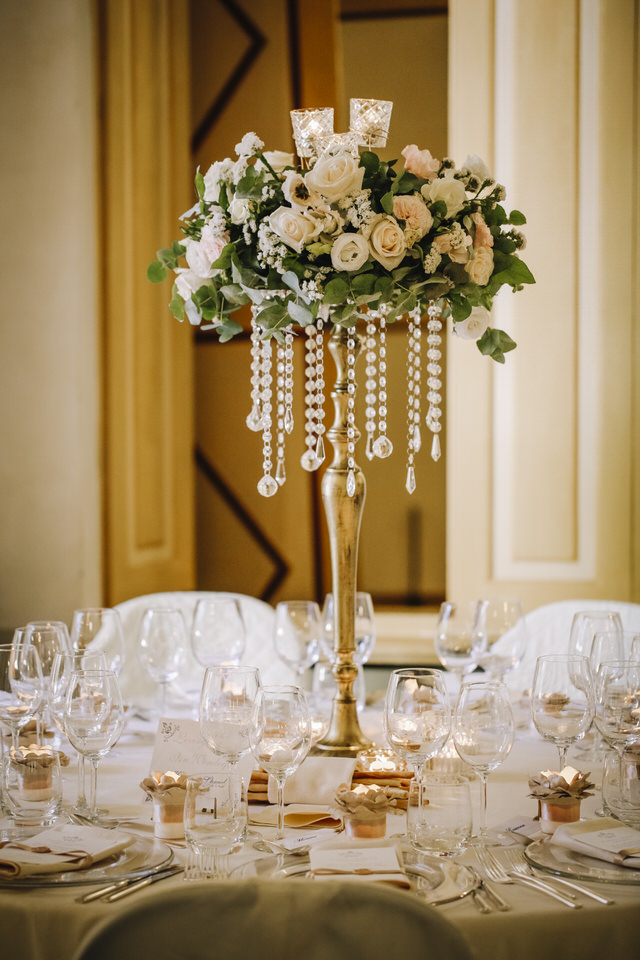 Un matrimonio luxury a Villa Bria