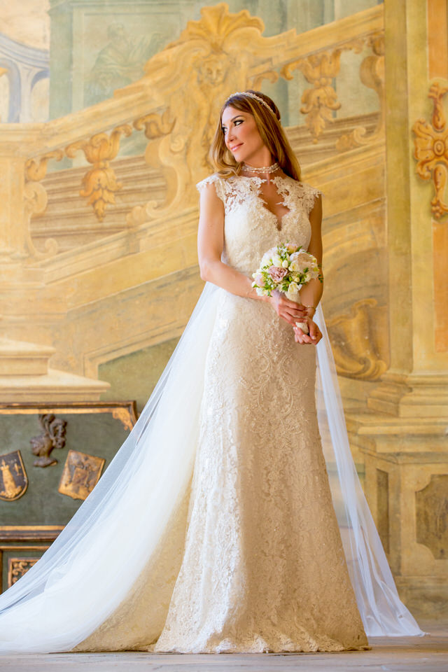 Un matrimonio luxury a Villa Bria