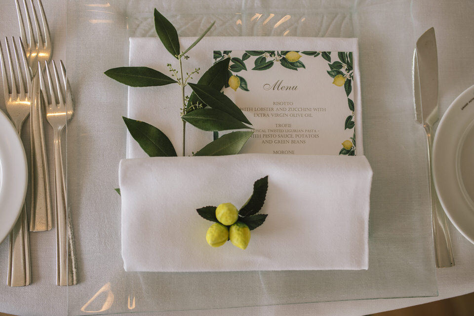 Un matrimonio a Portofino tra i limoni e gli ulivi