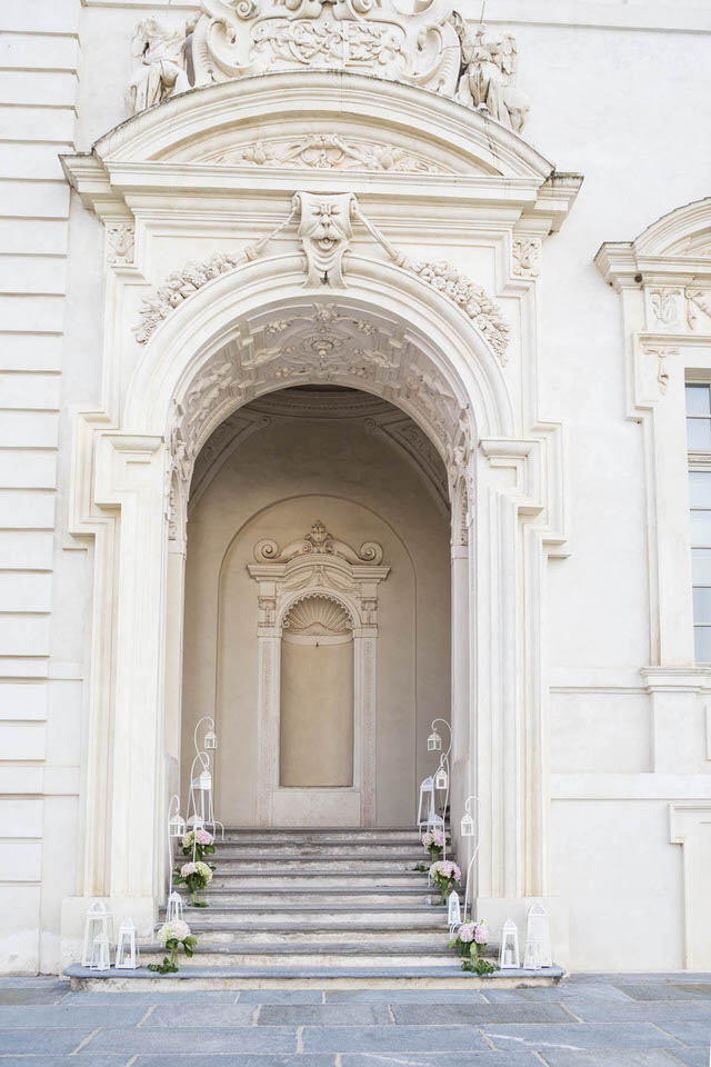 Un matrimonio a tema alla Reggia di Venaria