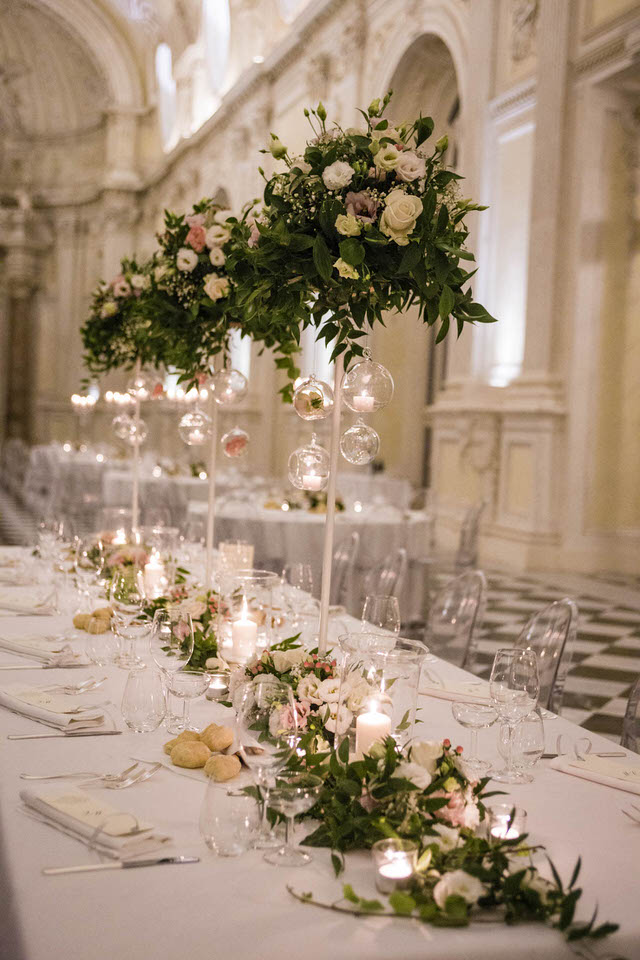 Un matrimonio a tema alla Reggia di Venaria