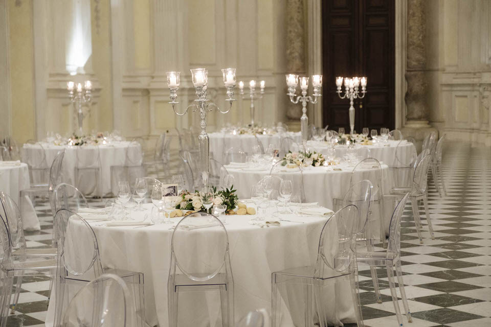 Un matrimonio a tema alla Reggia di Venaria