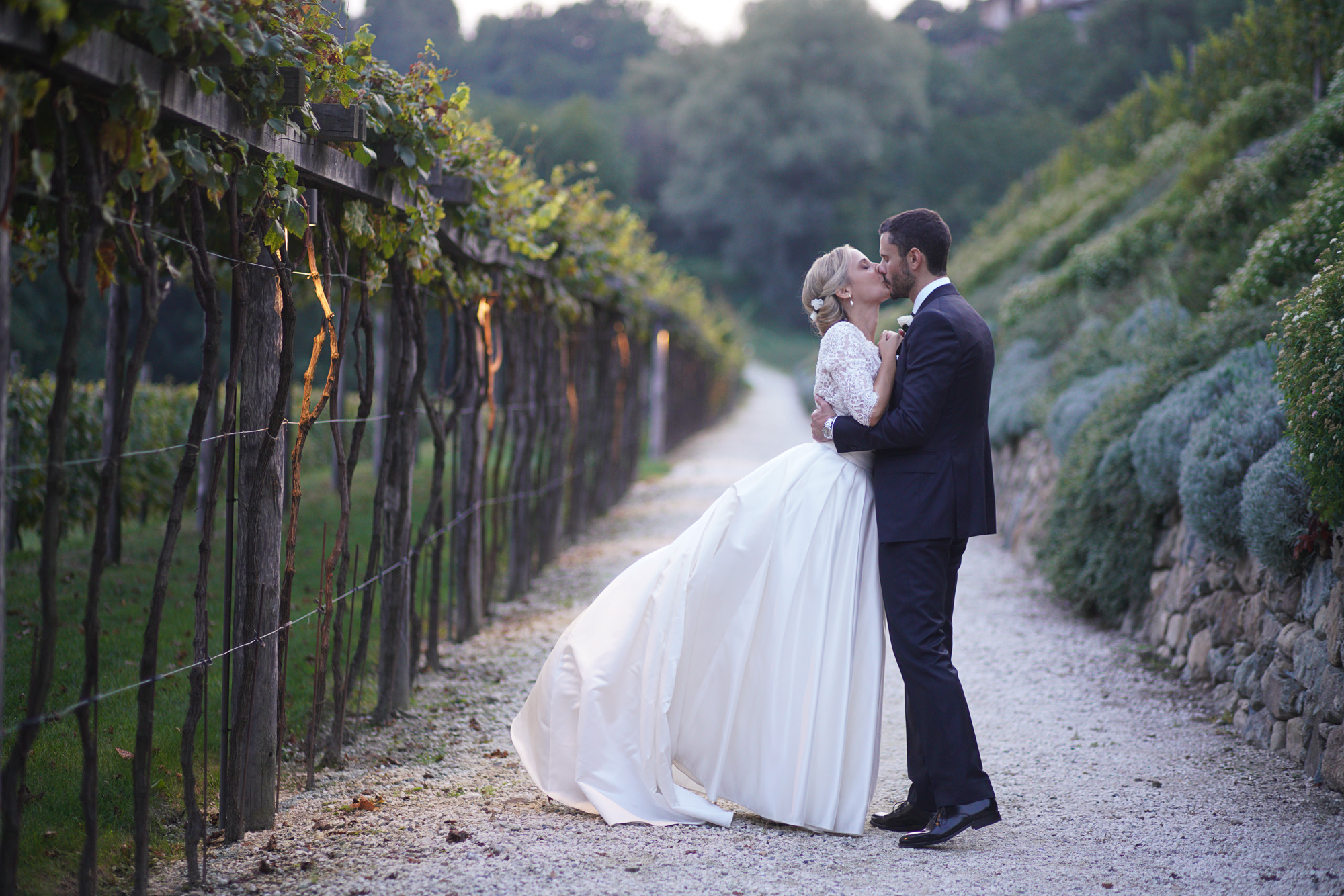 Natura e luce per un matrimonio al Castello di Parella