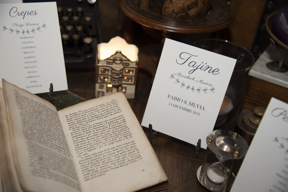 Un matrimonio invernale a tema enogastronomico