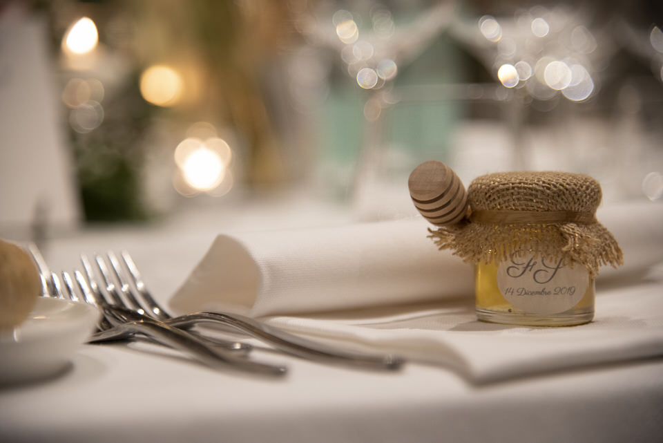 Un matrimonio invernale a tema enogastronomico