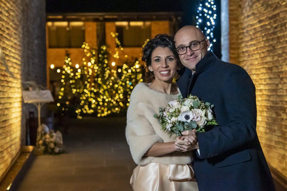 Un matrimonio invernale a tema enogastronomico