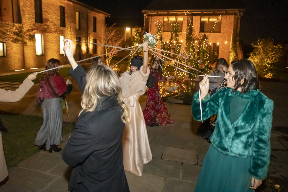 Un matrimonio invernale a tema enogastronomico