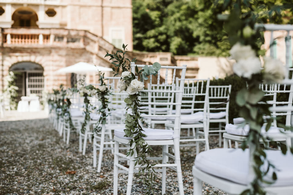 Un matrimonio botanico a Villa Bria